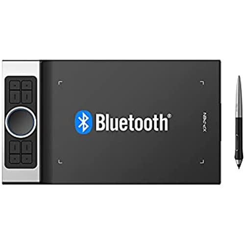 XP-Pen ペンタブレット 9x5インチ Bluetooth ワイヤレス接続 ペンタブ 超薄型7mm 8個ショートカット 傾き検知 お絵かき iPhone/iPadのibisPaintに対応 Android Mac Deco Pro SW