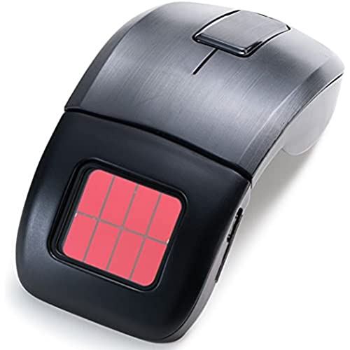 SUMxart SMART R MOUSE （スマートアールマウス） 【 固体型色素増感太陽電池搭載 】【 リコーの環境発電素子を搭載 】【 使い捨て電池不使用 】【 急速充電約90秒 】【 軽量・コンパクト・重量60g ...