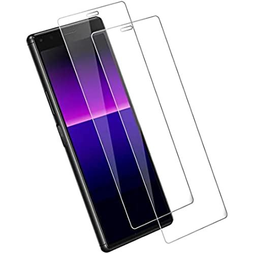 【2枚セット】Sony Xperia 8 用 ガラスフィルム 日本旭硝子製 SOV42 SO-02M 用 強化ガラス 全面フイルム 硬度9H/透過率99.9%/気泡ゼロ/飛散防止/簡単貼り付/超薄型/自動吸着/3D ...