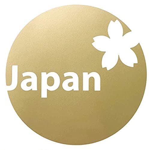 nc-smile Japan 日本 桜 ステッカー 金 ゴールド