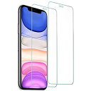 【2枚入】iPhone 11 / XR 用 ガラスフィルム 旭硝子製素材 全面保護 硬度9H キズ防止 アイフォン 11 XR 耐衝撃 透過率99.9% 強化 ガラス 液晶保護 フィルム ?11 / XR 用