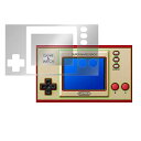 ミヤビックス 目に優しい ブルーライトカット 本体・液晶保護シートセット ゲーム&ウオッチ スーパーマリオブラザーズ 用 日本製 OverLay Eye Pro...