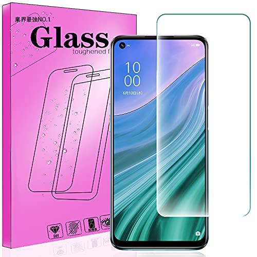 FOR OPPO A54/A55s 5G/au OPG02 用の ガラスフィルム旭硝子製 FOR OPPO A54/A55s 5G/au OPG02 用の 強化ガラ 液晶保護フィルム 9H硬度 高透過率 指紋防止 1