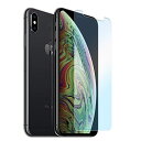 【貼り付けキット付き】【BLIXIA公式】iPhone XS MAX ブルーライトカット9Hガラス保護フィルム 液晶画面専用 硬度9H 保護シート 日本製素材 画面割れ防止 破損防止 疲れ目予防 目の疲れを軽減 XSMAX 1