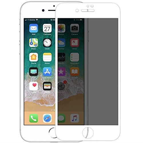 【覗き見防止】iPhone SE 第2世代 (2020) フィルム アイフォン 7 / 8のぞき見防止 ガラスフィルム 360°覗き見防止 上下左右 全面保護 気泡ゼロ 指紋防止 液晶保護フイルム (iPhone 8 /