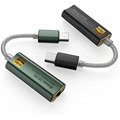 iBasso Audio DC05 アイバッソ USB DAC オーディオ アダプタ TypeC タイプC Lightning ライトニング コネクタ ポータブル 小型 アンプ スマホ Android iPhone ...