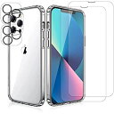 JHZZWJ (ケースX1)+(ガラスフィルムX2) FOR iphone 13 pro 6.1インチ 用 フイルム iphone 13 pro ガラスフイルム...