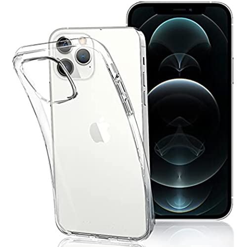 FOR iphone 13 pro 6.1 用のケースクリア 透明 TPU カバー FOR iphone 13 pro 6.1 用のカバー クリアカバー 薄型 軽量 耐衝撃 擦り傷防止吸収柔らかい手触り クリア FOR