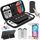Switch 有機elモデル oled ケース 2021 Switch OLED ドック 対応 HEYSTOP ニンテンドースイッチ 有機elモデル ケース スイッチ OLED 4in1 ケース 【Switch ...(2)