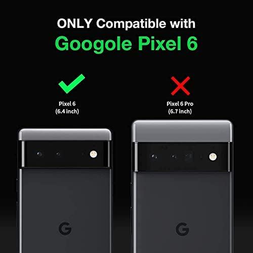 【2+2】For Google pixel 6 ガラスフィルム pixel 6 フィルム + pixel 6 カメラフィルム 耐衝撃 グーグル ピクセル6 強化ガラス 指紋防止 pixel6 保護フィルム 3