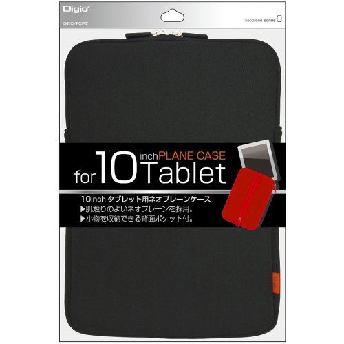 Digio2 タブレット用ネオプレーンケース ~10.6インチ ブラック SZC-TCF10BK 10インチ Digio2 タブレット用ネオプレーンケース ~10.6インチ ブラック SZC-TCF10BK 10インチ