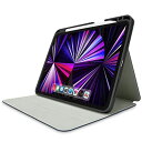 エレコム iPad Pro 11 第3/2世代 (2021/2020年) ケース オートスリープ/ウェイク マグネット固定 Apple Pencil収納・ペンス...