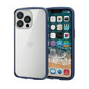 エレコム iPhone 13 Pro/ハイブリッドケース/TOUGH SLIM LITE/ネイビー(2)