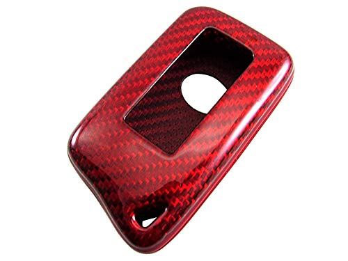 BRIGHTZ レクサス RC200t ASC10 リアルカーボンスマートキーケース 赤 【 KEY-CASE-059 】 LEXUS SC C10 10 RC200 RC C200 200t 200 39246