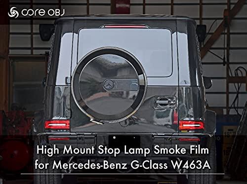 core OBJ High Mount Stop Lamp Smoke Film for Mercedes-Benz G-Class W463A ハイマウント・スモーク フィルム CO-HSF-W463A