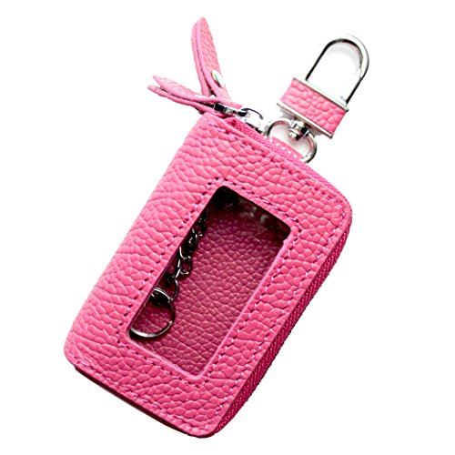 【AWESOME/オーサム】 スマートキーケース 両面クリア窓付きダブルファスナータイプ ピンク ASK-2CMW005 【AWESOME/オーサム】 スマートキーケース 両面クリア窓付きダブルファスナータイプ ピンク ASK-2CMW005