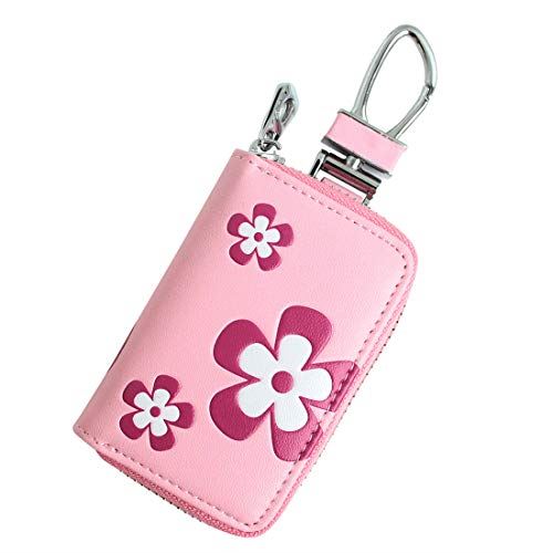 【AWESOME/オーサム】スマートキーケース フラワーシリーズ ピンク ASK-FW04 【AWESOME/オーサム】スマートキーケース フラワーシリーズ ピンク ASK-FW04