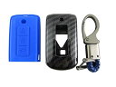 BRIGHTZ eKワゴン B11W カーボン調スマートキーケース 青 【 KEY−CASE−040 】 B11 B 11 ek ワゴン 32825(4)