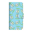 OPPO Reno3 A CPH2013 ケース 手帳型 LINE スタンプ いけやけい デザイン (495) ゆるっと鳥獣戯画 vol.9 うさぎとカエル D SC-4122-D/CPH2013