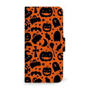 OPPO Reno3 5G A001OP ケース 手帳型 ハロウィン Halloween パターン  ...