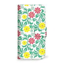 OPPO Reno3 5G A001OP ケース 手帳型 花 花柄 花がら フラワー フラッシー (496) SC-0030-FL/A001OP(2)
