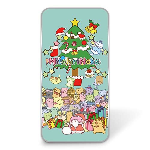 みっちりねこ iPhone8 Plus ケース クリア ハード プリント クリスマスツリーC (mt-023) スマホケース アイフォンエイト プラス スリム 薄型 カバー スマホカバー WN-LC391017