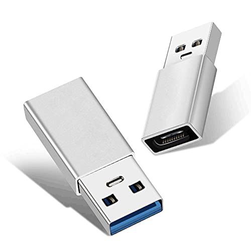 【2個セット】USB Type C (メス) to USB 3.0 (オス) 変換アダプタ 急速充電 USB 3.0 高速データ転送 MacBook Pro/Air/iPad Pro Sony
