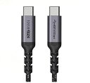 Type C ケーブル USB 3.1 (3.0 / 2.0) 対応PD 1M 最大100W/5A 急速充電 4K 60HZビデオ伝送 高耐久 ナイロン編み 10Gbps Macbook I字 1M