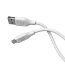 CIO 柔らかいシリコンケーブル iPhone ライトニング(Lightning) 充電ケーブル 1m 急速 絡まない iPhone13 / 13 mini / 13 Pro / 13 Pro Max / ホワイト(2)