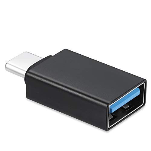 ペリックス PERIPRO-404 USB Type-C to USB-A 変換アダプタ USB 3.0 usb-c/type-c/typec スマホ/タブレット/パソコン/デスクトップ USB変換器 ブラック USB3.0 Type-C(オス) to Type-A(メス) アダプター