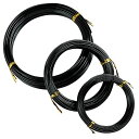 LEMESO 針金 アルミ線 ワイヤークラフト ソフトワイヤー 36m入 1mm 1.5mm 2mm