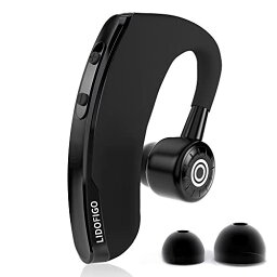 fulabo Bluetoothヘッドセット Bluetoothイヤホン 片耳 ワイヤレスイヤホン 耳掛け型 Bluetooth5.0 230mAhバッテリー USB充電 21時間連続使用 左右耳兼用 270°回転 ... ブラック