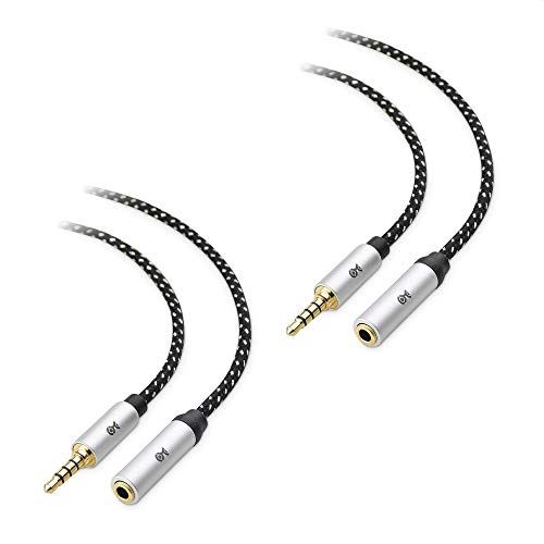 Cable Matters Cz R[h 2{Zbg 3.5mm P[u wbhz R[h 3.5mm XeII[fBIP[u }CNΉ 4TRRS 0.9m