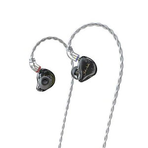 FiiO イヤホン JadeAudio(ジェイドオーディオ) EA1 有線 カナル型 HiFi 重低音 マイクなし ベリリウムメッキ振動膜 OCC スマホ ゲーム プレゼント ギフト ブラックセール