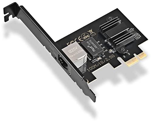 2.5G Gigabit LANカード ネットワークカード インテルI225-V PCI-E x1 接続 RJ45 NIC