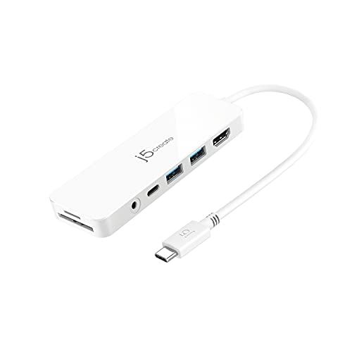 j5create USB Type-C 7in1 }`A_v^ nu Power Delivery 60W yUSB-C Power Delivery[dx1 , 4K HDMI~1 , USB3.0|[g~2 , ...