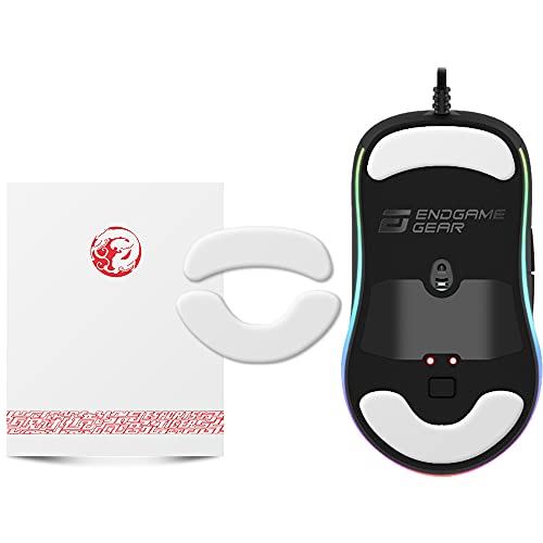 EsportsTiger マウスソール ICE マウスフィート ENDGAME GEAR XM1 RGB 用, 白 ICE 1セット入り