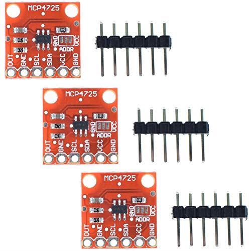 電源電圧：2.7V〜5.5V , 分解能：12bit 。I2C インタフェース , 内蔵のEEPROMストレージデバイスこのモジュールは、12ビットのD/Aコンバータです。搭載するMCP4725は、PWMではない、「正当な」D/Aコンバータのチップです。マイクロコントローラとの接続はI2C。内蔵するフラッシュメモリに設定情報を記憶できます。アナログ電圧を出力したいことってありますよね。 マイクロコントローラにPWM出力があるからいいよって言う人もいるかもしれません。でも、PWM出力をコンデンサで平滑化したアナログって、あまり品質が良くないのです。そりゃそうですよね。※在庫更新のタイミングにより、在庫切れの場合やむをえずキャンセルさせていただく可能性があります。ご了承のほどよろしくお願いいたします。関連する商品はこちらVKLSVAN 2セット1602Aブルースクリ3,980円Ren He 2個セット SOIC8 SOP83,980円CERRXIAN DB25オスコネクタ?DB23,980円Rasbee KY-024 4PIN リニア 3,980円圧力センサーディスプレイモジュール RP-C-29,689円CERRXIAN DB15オスコネクタ?DB13,980円CERRXIAN DB15 3 + 9 D-S3,980円CERRXIAN DB15メスコネクタ - D3,980円電圧変換器レギュレータ DC降圧コンバータ 16,438円新着商品はこちら2024/5/8X-STYLE U7 LED ヘッドライト 補18,884円2024/5/8HuktDer折り畳み式 ペダル 自転車 反射6,982円2024/5/7Fujitsu arrows NX9 F-523,980円再販商品はこちら2024/5/8エレコム iPad mini 2019 保護フ21,874円2024/5/8iPhone X ケース iPhoneXs ケ17,423円2024/5/8グルマンディーズ ぼくらベアベアーズ iPho12,421円2024/05/09 更新