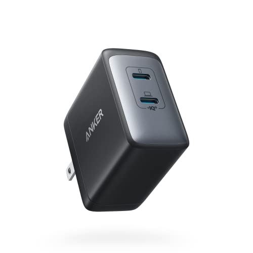 Anker PowerPort III 2-Port 65W (USB PD 充電器 USB-C 2ポート)【独自技術Anker GaN II採用/PD対応/ PPS規格対応 / ...