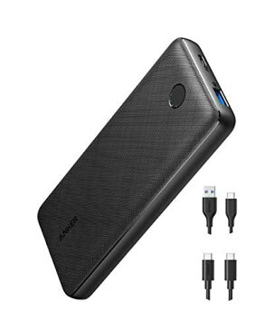 Anker PowerCore Essential 20000 PD 20W (20000mAh USB PD モバイルバッテリー 大容量) 【USB Power Delivery対応 / PowerIQ 2.0搭載 /