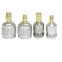 TUOLNK 同軸 アダプタ コネクタ キット SMA-N型コネクタキット カバー N-SMAアンテナルータ/ Wi-Fiアンテナ/信号延長ケーブル/テレコム/...