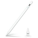 NIMASO タッチペン iPad 用 ペン スタイラスペン 極細 高感度 iPad pencil 傾き感知/磁気吸着/誤作動防止機能対応 軽量 耐摩 USB充電式 2018年以降 iPad / iPad Pro /
