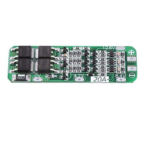 3S 20A 12.6Vセルリチウムイオンリチウム電池18650 PCB保護ボード、自動回復機能