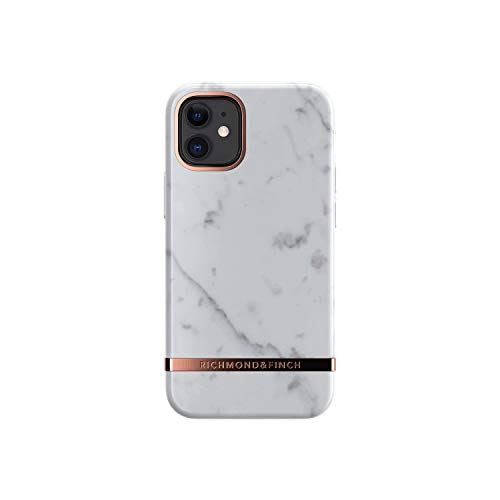 åɥɥե iPhone 12 mini   [ ̲ ǥ ϥ֥å Ѿ׷ Qi 磻쥹 ե 12 ߥ С ] FREEDOM CASE ޡ֥ RF19303i12(ۥ磻ȥޡ֥) White Marble