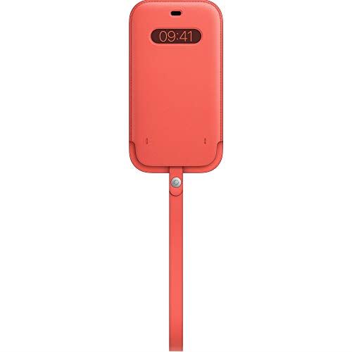 iPhone 12 Pro Max Leather Sleeve with MagSafe - Pink Citrus