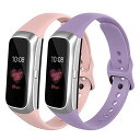 CHULN【2枚セット】 バンド Samsung Galaxy Fit(SM-R370)ベルト、カラー柔らかいシリコンベルト用のSamsung Galaxy F...