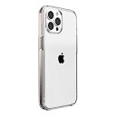 motomo iPhone 13 Pro 用 ケース INO ACHROME SHIELD CASE 二重構造 [ クリア ソフト 密着痕防止 TPUとポリカー...