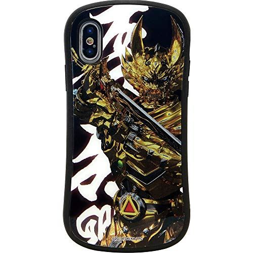 グランサンク iPhone XS ケース iPhoneX ケース 対応 ハード ガラスケース 牙狼 -GARO- i select 【牙狼・全身】 mgr-01e