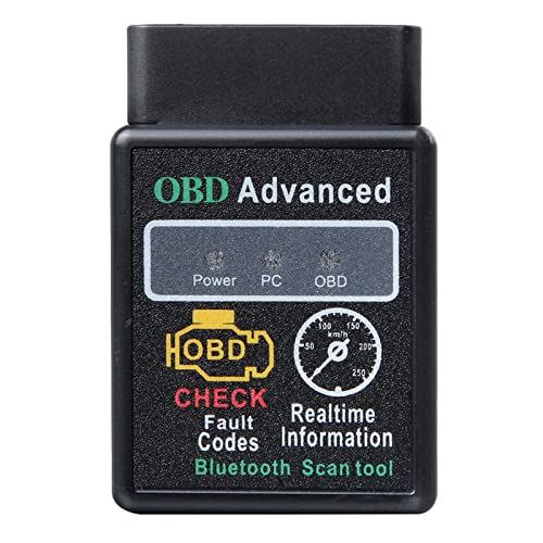 EONON OBDII 自動車故障診断機 Bluetooth接続対応 OBD2故障診断機 OBD2コードスキャナー 車用故障診断機 自動車診断ツール 超小型 多車種に適用 (V0056)