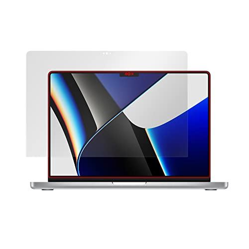 ~rbNX MacBook Pro 14C` (2021) p ڂɗD u[CgJbg PET ی tB KX݂̋x 9Hfލ̗p ^Cv { OverLay 9H Eye